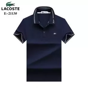 lacoste t-shirt big logo design lacoste l2113 sport army blue